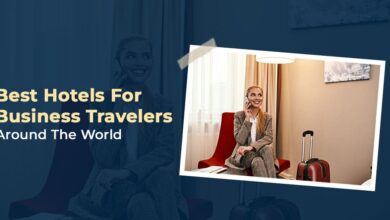 What amenities do hotels offer for business travelers